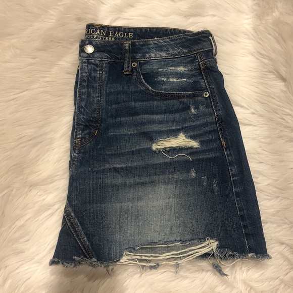 AMERICAN EAGLE OUTFITTERS jean skirt (mini/short) - Picture 3 of 3